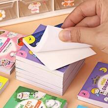 1 szt./6 szt. Mini kolorowanka do rysowania, kolorowanka do zabawy z graffiti, prosta kreskówkowa książka do rysowania linii, materiały edukacyjne dla przedszkolaków, 6 głównych motywów z 300 wzorami, bogata zawartość, odpowiednia do długopisów akwarelowych/markerów/ołówków/kredek itp., idealne prezenty do rysowania, powrót do szkoły