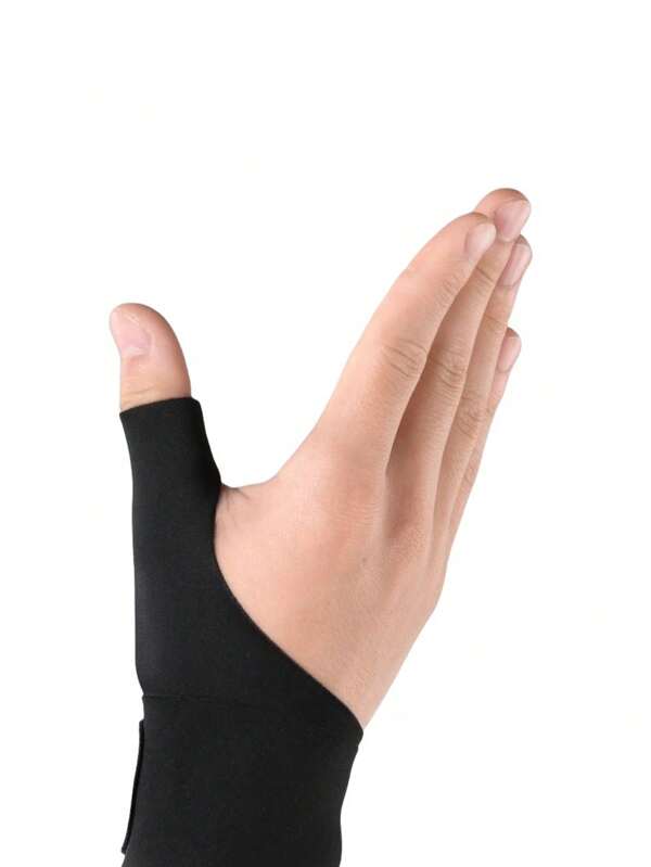 1 قطعة دعامة للإبهام والمعصم للرياضة، مصممة للاستخدام مع الفأرة اليدوية ويد الأم، لعلاج الالتهاب الوترى، مناسبة للرجال والنساء لممارسة رياضة الريشة الطائرة