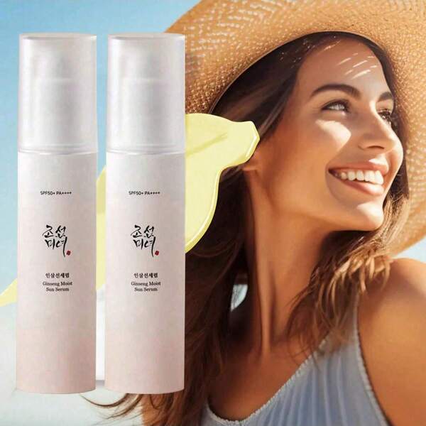 Daily Relief Sunscreen For Face Sun Moisturizing With Broad Spectrum SPF 50,Brightens Skin Tone With Niacinamide