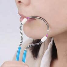 One-Piece Facial Hair Remover For Women, Suitable For Removing Fine Hairs, Peach Fuzz, Mustaches, And Lip Hair. - Màu xanh lam - Xem 4