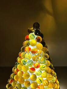 50pcs Colorful Glass Marbles, DIY Vase Hair Clip Accessories, Marble Run Game Prop, Vase & Fish Tank Decor Filler