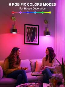 Battery Powered Wall Light, One Set, Gold/Black Wireless Charging Wall Light, With Adjustable Bulb And Remote Control, RGB Wall Light, Suitable For Bedrooms, Living Rooms, Corridors