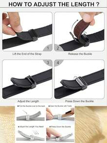 1 chiếc tương thích với dây đeo đồng hồ dành cho nữ 14mm Dây đeo kim loại hẹp từ tính màu đen tương thích với kích thước đồng hồ Apple 46/45/41/40/42/38/49/44mm, phù hợp với SE/S10/9/8/7SE4/5/6/3/2/1 Ultra 3/2/1, thiết kế họa tiết dệt, dây đeo đồng hồ thông minh kim loại mỏng thời trang thu đông. Phụ kiện đồng hồ, đồng hồ nữ, đồng hồ thông minh - màu đen - Xem 11