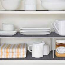 1卷防滑可洗橱柜衬垫 - 防油搁板垫，适用于厨房橱柜、冰箱和抽屉、家用除湿机