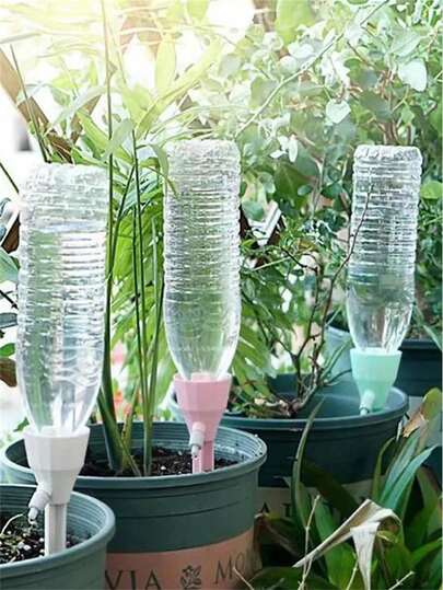 3PCS Automatic Watering Devices With Adjustable Slow-Release Control Valve Switches, Suitable For Home And Marine Gardening, Plant Sprayers, And Gardening Supplies