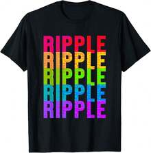 Ple Colorful Xrp Cryptocurrency Currency Blockchain Coin T-Shirt-DI Best Gifts
