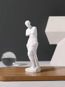 1 Stück Harz nordische Kunst Statue der Venus mit gebrochenem Arm, geeignet für Studierzimmer, Wohnzimmer, Schlafzimmer, Bürotisch, Bücherregal, TV-Schrank, Weinschrank, handwerkliche Heimdekoration