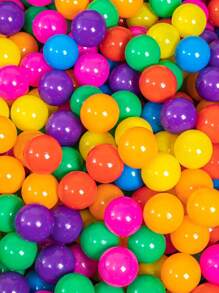 Kids Colorful Thick Ocean Ball Pit Playroom Ball Pool Toy, Million Balls