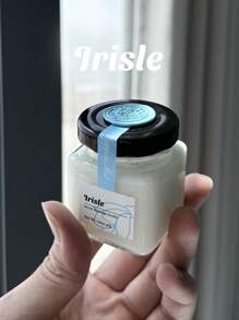 Irisle 1 bucată 1,6 oz/46 g Set de lumânări pentru masaj cu ceară de soia, ser de corp Irisle, set cadou parfumat pentru ritual romantic DIY, decor cameră,