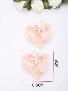 2 piezas Accesorios para zapatos desmontables, decoraciones de zapatos con diseño de flor de iris elegante y de moda en azul, rosa, verde, champán, púrpura, adecuado para tacones altos, sandalias, pantuflas, planos, zapatos de novia, zapatos de fiesta, zapatos de playa, zapatos de viaje - Champán - Ver 4