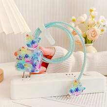 5个3D蝴蝶造型充电适配器保护套，数据线保护套，兼容 16 Pro Max，兼容 16/15/14/13，18/20W快充适配器，送给男朋友/女朋友的礼物 - 彩色 - 查看 3