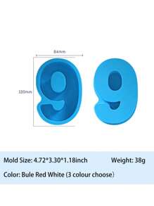 Alphabet & Number Silicone Resin Mold Casting And Flower Preservation - Deep Epoxy Resin Mold Set For DIY Weddings, Valentine's Day Gifts, And Home Decoration Artifacts - , Flexible And Non-Deforming Material, Easy Demolding And Cleaning