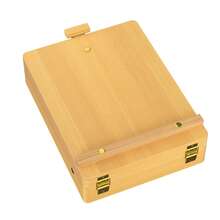 AutoFu Wooden Table Box Easel Adjustable Folding Sketch Box Easels Painting Drawing DIY, Art Tool Storage Box, Portable Easy To Carry - Wood Art Box - View 6