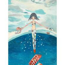 1 tấm Aya Takano hoạt hình tác phẩm nghệ thuật Anime Poster HD Canvas Tranh in thẩm mỹ nghệ thuật treo tường hình ảnh cho phòng khách trang trí nhà bức tranh tường khung tùy chọn - Nhiều màu - Xem 34