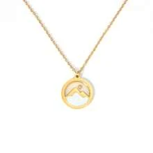 1 pièce Collier Femmes foi inspirante religieuse chrétienne en argent/or "Déplace les montagnes" - Cadeaux de remise des diplômes pour elle, filles