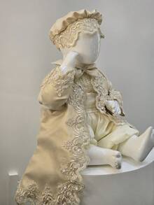 Traje Niño Estilo Principe Elegante Ceremonia Fiesta Bautizo Boda Cumpleaños Conjunto completo Saco Camisa Pantalon con tirantes moño Formal Niño evento especial ceremonia religiosa - Champán - Ver 4