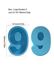 Alphabet & Number Silicone Resin Mold Casting And Flower Preservation - Deep Epoxy Resin Mold Set For DIY Weddings, Valentine's Day Gifts, And Home Decoration Artifacts - , Flexible And Non-Deforming Material, Easy Demolding And Cleaning