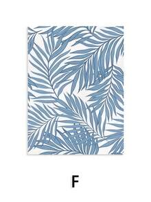 1/6 件无框海岸印刷品、海岸画廊墙、夏季墙壁艺术、海滩印刷品套装、比基尼印刷品、棕榈树印刷品