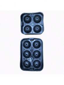 1pc Silicone Ice Ball Mold - Easy-Release & Heat-Resistant For Drinks & Desserts