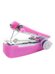 1 Unit Mini Manual Sewing Machine, Integrated Machine, Fast Sewing Machine, Portable Sewing Machine, Portable Metal Sewing Machine, Multifunctional Household Sewing Machine,It Is A Small Sewing Tool That Is Easy To Carry And Operate