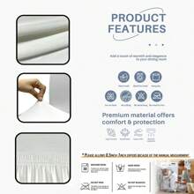 1/4/5/6/7 Stücke Stuhlhussen-Tischdecken-Set, 5 Stücke Set/7 Stücke Set (1 Tischdecke + 4 Stuhlhussen oder 1 Tischdecke + 6 Stuhlhussen) Schwarz und Gold, einfach und retro, elegante und prachtvolle geometrische Druckmuster / Stuhlhussen-Set, geeignet für Inneneinrichtung Zuhause, Restaurant, Hotel, moderne Alltagsdekoration. Tischdecke für quadratische Tische geeignet, elastische Stuhlhussen waschbar