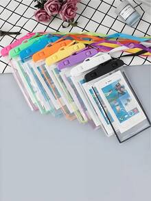 Universal Waterproof Phone Pouch, Waterproof Phone Case Compatible With IPhone 14 13 12 11Pro Max XS Plus Compatible With Samsung Galaxy S22 S23 Cellphone Up To 7.0", 3D Cellphone Dry Bag For Vacation Compatible Phone Models Compatible With IPhone - Multicolor - View 8