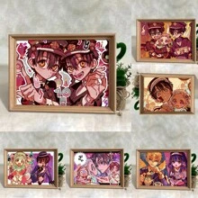 قطعة واحدة ، إطار صورة مزخرف برسوم الأنمي اليابانية، أبعاده 15 * 20 سم، إطار صورة لعرض الصور على المكتب والتعليق على الحائط، إطار صورة لتعليق الصور والملصقات، للغرفة والصالة ،هدية للديكور في أعياد الميلاد والتخرج