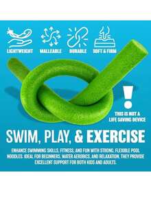 Swimming Buoyancy Stick Floating Artifact Foam Bar Adult Solid Heart Floating Stick Sponge Rod Learning Assistant Equip With Equipment