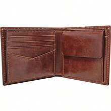 Fossil Men's RFID Blocking Ryan Large Coin Pocket Bifold Wallet - as pic - View 4
