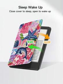 Ayotu Funda para Kindle tipo verano, compatible con Kindle Paperwhite 11th Gen 2021/Kindle (11th Generation-2024 Release)/Kindle Paperwhite 12th Gen 2024, con función de encendido/apagado automático