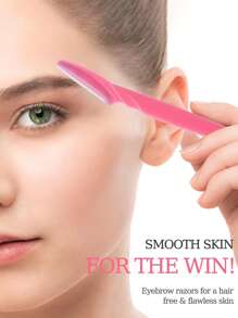 24pcs Multicolor Eyebrow Trimmer, Portable Eyebrow Shaver Razor Shaper Tool For Face Hair Removal, Grooming And Personal Care, Easy To Use Shaving And Depilating. Compact And Lightweight With A Protected Fine Shaver Head For Precise Trimming While Helping To Prevent Scratches And Cuts.