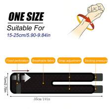 1PC Adjustable Badminton TFCC Wrist Guard Sports Wrapped Wrist Guard With Double Straps For Pressure Protection To Damage Comfortable And Breathable - Multicolor - View 6