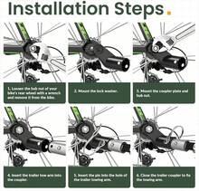 Titanker Upgraded Bike Trailer Attachment Coupler For Instep &Amp; Schwinn Bike Trailers, Bicycle Trailer Hitch Bike Cargo Trailer Coupler - 2 PCS - Instep/Schwinn Hitch - View 9