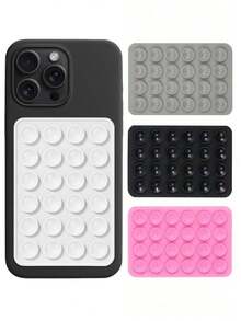 1PCSilicone Suction Phone Case Mount,Phone Suction Grip,Octobuddy,Sticky Phone Grip, Adhesive Phone Stand Sticky For Cell Phone - Multicolor - View 10