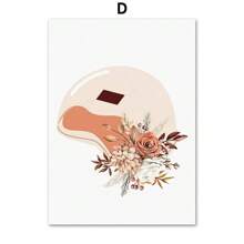 1 peça Pôsteres de arte de parede Moldura opcional Esmalte moderno para aprimoramento de unhas Salão de beleza Moda feminina Pôster Impressão de arte de parede nórdica Pintura em tela Decoração de quarto Imagem abstrata, sem moldura