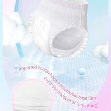 Set de 3 paquetes de ropa interior desechable para incontinencia de mujer, máxima absorción, ajuste abrazador para comodidad durante todo el día - Azul - Ver 7