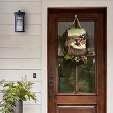 Metal Wall Art - Aluminum Sign Highland Cow Bath Funny Bathroom Art Print, Vintage Whimsical Retro Photo Scottish Cute Quirky Fun Wall Décor - Aluminum - View 5