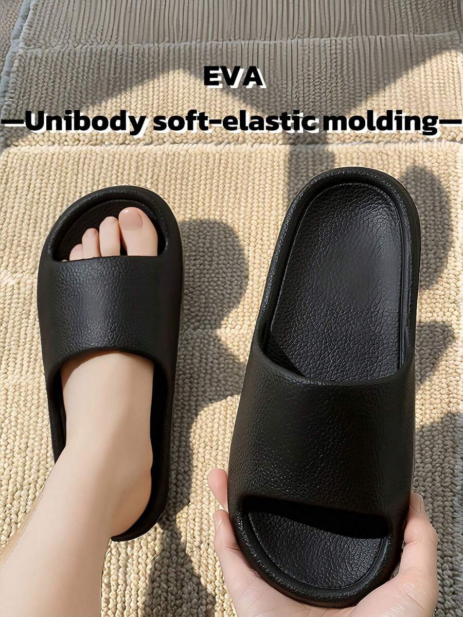 Summer New Men's Sandals, Minimalist Texture Design, EVA Material Comfortable Lightweight Breathable, Indoor/Outdoor Wear Silent Quick Dry Odor-Resistant Anti-Slip Men's Slippers - Multicolor - View 1