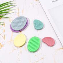 6pcs Fidget Toys Sensory Stone: 6 Packs Textured Soft Worry Stone For Autism Calming - Fidget Stress Toys Anxiety Relief - Small Prizes Fidget Toys