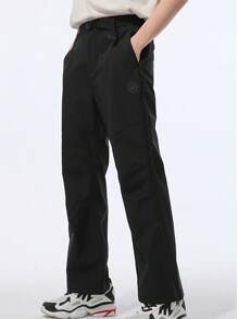 CAMEL CROWN Women's Outdoor Casual Trousers, Spring And Summer Water-Repellent Casual Trousers, Outdoor Sports Breathable Loose Three-Proof Straight Functional Trousers