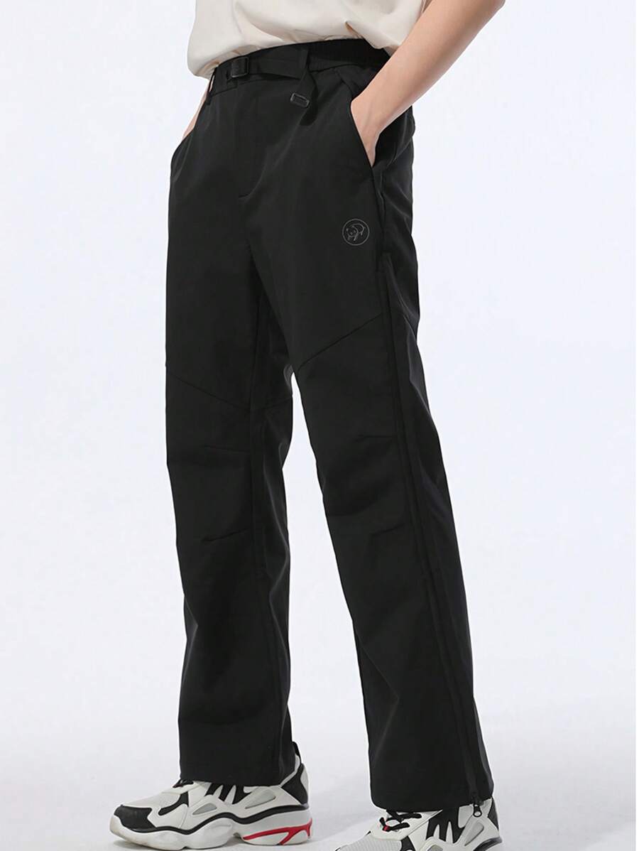 CAMEL CROWN Women's Outdoor Casual Trousers, Spring And Summer Water-Repellent Casual Trousers, Outdoor Sports Breathable Loose Three-Proof Straight Functional Trousers