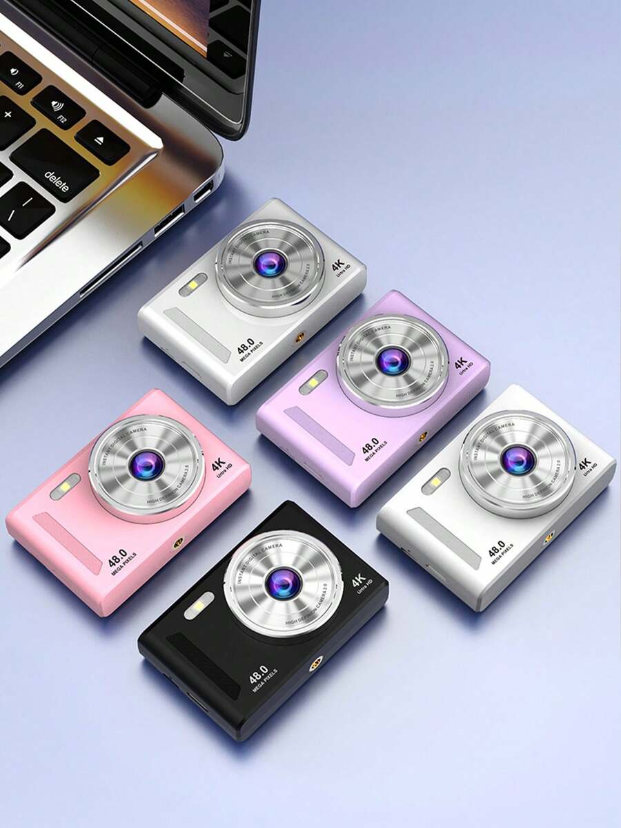 Máy ảnh kỹ thuật số dành cho học sinh, máy ảnh du lịch nhỏ gọn độ phân giải cao CCD kiểu cổ điển dành cho người mới bắt đầu, món quà tốt nhất cho sinh nhật, Giáng sinh, lễ tốt nghiệp.