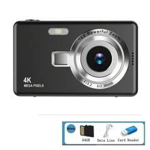 Cámara digital de 2,4 pulgadas: zoom digital 16X de 50 MP, cámara digital portátil para regalo de Navidad