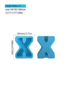 Alphabet & Number Silicone Resin Mold Casting And Flower Preservation - Deep Epoxy Resin Mold Set For DIY Weddings, Valentine's Day Gifts, And Home Decoration Artifacts - , Flexible And Non-Deforming Material, Easy Demolding And Cleaning
