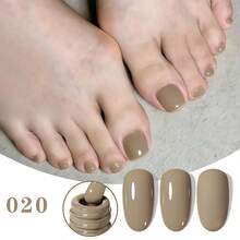 XIANZHIHE Long Lasting Basic Color Pure Dark Grey Gel Nail Polish, Soak Off Uv Lamp Need Base Glossy & Matte Top Coat Manicure Professional Nail Art &Nail Supplies For Women DIY Kit Gift 1pc 15ml