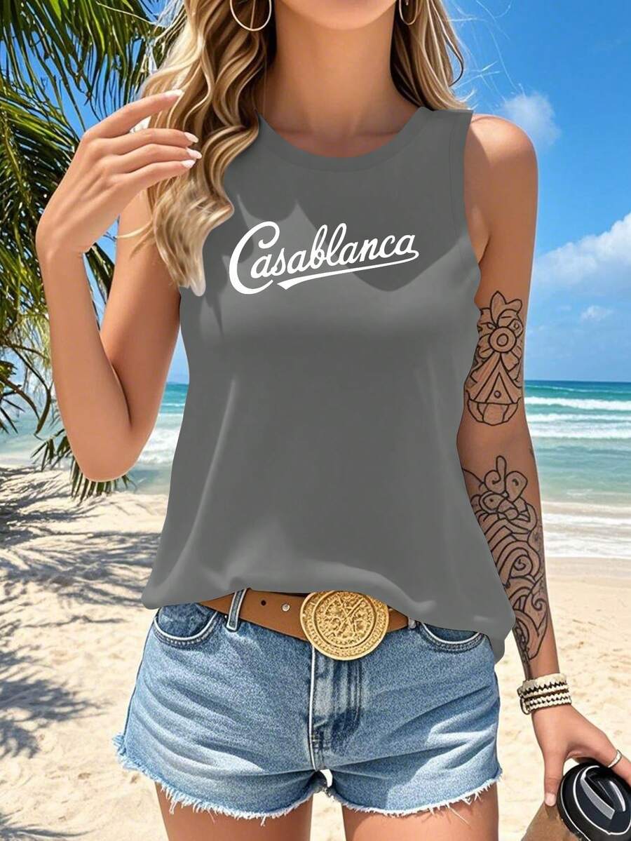 Short Sleeve Shirt Size 63 Women's Vest - Grey - View 1