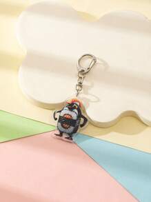 1 Pc Acrylic Strange Italian Silly Animal Shan Hai Jing TungTungTungTung Sahur/Tralalero Tralala/Lirili Larlla/Bombardiro Ctocodilo/Boneca Ambalam//Brr Brr Patapim Character Style Theme Keychain Pendant Backpack Ornament/Bag Accessories/School Bag Accessories/Purse Pendant/Friend's Gifts