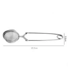 1-3个不锈钢圆柄茶球、网状茶叶过滤器、茶滤器和分离器 回到学校 - 銀色 - 查看 2