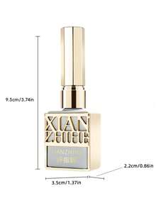 XIANZHIHE Long Lasting Basic Color Pure Dark Grey Gel Nail Polish, Soak Off Uv Lamp Need Base Glossy & Matte Top Coat Manicure Professional Nail Art &Nail Supplies For Women DIY Kit Gift 1pc 15ml