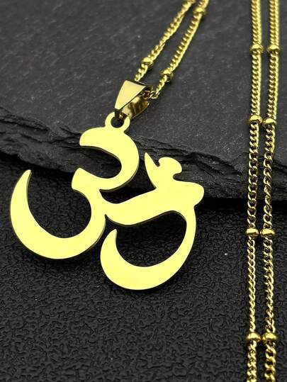 Collier de chaîne en acier inoxydable avec perles de mala de yoga chakra du lotus 2025, couleur or pour femmes, collier Bouddha